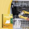 Dishwasher Dishwashing Detergent Sheets,eco-Friendly Dishwasher Dishwashing Sheets,No Plastic Dishwashing Soap Strips Dishwasher Detergent Sheets,Dishwashing Tablets Alternative,Dish Detergent Table view 3