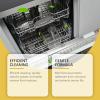 Dishwasher Dishwashing Detergent Sheets,eco-Friendly Dishwasher Dishwashing Sheets,No Plastic Dishwashing Soap Strips Dishwasher Detergent Sheets,Dishwashing Tablets Alternative,Dish Detergent Table view 4