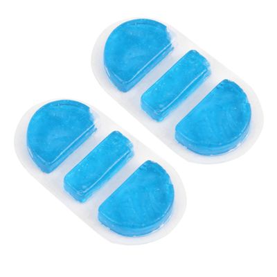 Hohopeti 2pcs Nose Ice Pack Gel TPU Cold Compress for Soothing Targeted Pain Relief, Reusable Hot and Cold Therapy Pads, Keeps Nose Cool and Convenient to Use for Injuries and Travel