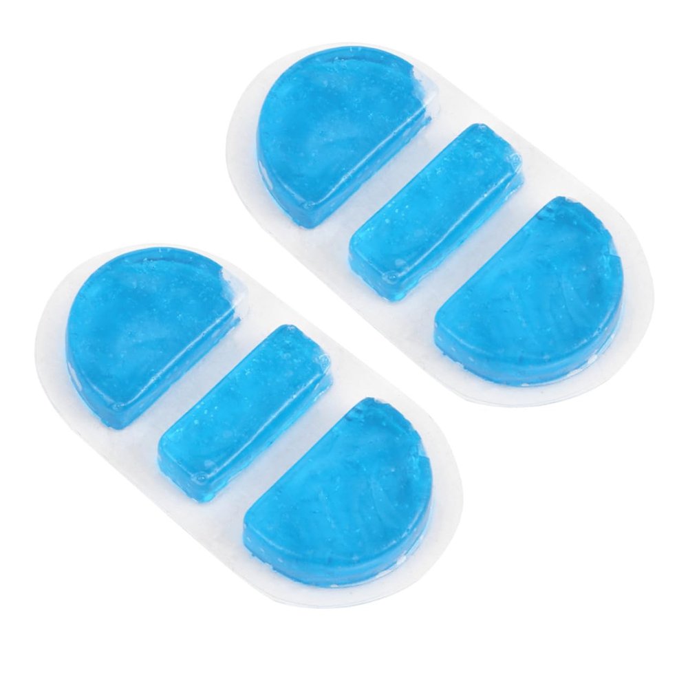 Hohopeti 2pcs Nose Ice Pack Gel TPU Cold Compress for Soothing Targeted Pain Relief, Reusable Hot and Cold Therapy Pads, Keeps Nose Cool and Convenient to Use for Injuries and Travel