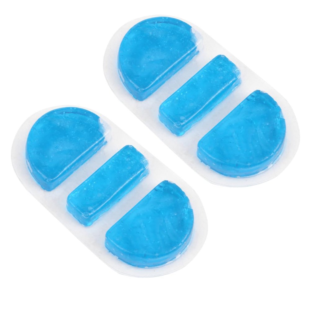 BELLIFFY 2pcs Nose Gel Ice Packs Cold Compress Cooling Ice Pack for Nose Bleeding Therapy Handy Size TPU Gel Material Suitable for Home Use