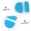 BELLIFFY 2pcs Nose Gel Ice Packs Cold Compress Cooling Ice Pack for Nose Bleeding Therapy Handy Size TPU Gel Material Suitable for Home Use view 2