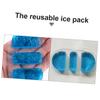 BELLIFFY 2pcs Nose Gel Ice Packs Cold Compress Cooling Ice Pack for Nose Bleeding Therapy Handy Size TPU Gel Material Suitable for Home Use view 4