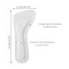 Hohopeti High Heel Cushion Insoles for Women Shoes Summer Use, White Leather Inserts with Motion Control and Side-to-Side Stability for Comfortable Daily Wear view 2