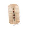 Anneome 2pcs Double Side Fine Tooth Bamboo Comb for Dandruff Removal Scalp Massage Natural Grooming Tool Childsafe Design Compact and Travel Friendly view 2