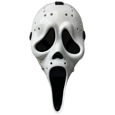 Ghost Face Scream Mask Jason Hockey Mix Friday the 13th Halloween Horror Ghostface, Version: Clean