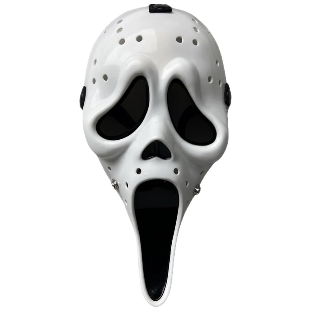 Ghost Face Scream Mask Jason Hockey Mix Friday the 13th Halloween Horror Ghostface, Version: Clean