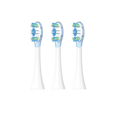 3/6pcs Replacement Brush HeadsCompatible for XIAOMI MIJIA Pro MES610/MES609 Sonic Electric Toothbrush Bristle with Caps(3pcs)