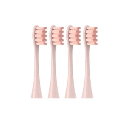4/12PCSCompatible for Oclean Toothbrush Head for X/X Pro/Z1/F1/One/Air 2/SE Electric Sonic Food-Grade TPE/PP Material(4PCS-Pink)