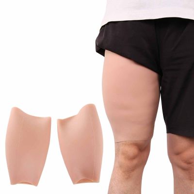 Silicone Thigh Pads - Leg Enhancement Calf Sleeves for Added Support and Comfort