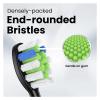 5 Pcs/10 Pcs Replacement Brush HeadsCompatible for AquaSonic Black Series Vibe Pro Duo Electric Toothbrush(5 pcs BK) view 4