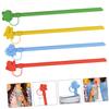 ZUNOXAZ 4pcs Dinosaur Straw Covers Cap Reusable Silicone Straw Stopper Tips Protector for Drinking Dinosaur Theme for Boys and Girls Party view 3