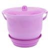 COLLBATH Portable Easy with Pot for Handle Children Plastic and Chamber, to Store Use Spittoon Bed Pan Unisex Kids Suitable for Home and Travel view 1