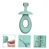 Healvian Boy Girl's Silicone Toothbrush for Boys and Girls Training Oral Cleaning Toothbrush Years Super Soft and Girls Cleaning Training view 2