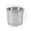 Aramox Stainless Steel Reusable Coffee Pod, Replacement Part with Original Flavor, Premium 304 Stainless Steel, for X7 Y3 Y5 Coffee Makers view 2