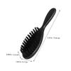 Beavorty Retro Beard Brush for Men Supple Bristles for Barber Oil Head Styling for Salon Shaving and Beard Grooming view 4