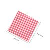 VALICLUD 80sheets Greaseproof Checkered Bread Paper Liners Food Basket Paper for Sandwiches and Desserts Random Color view 2