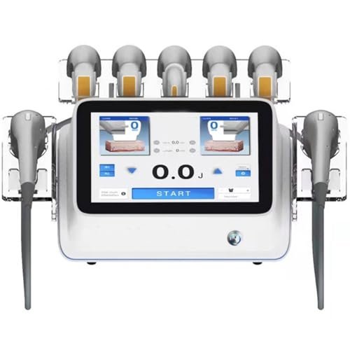 Lifting Machine for Face & Body - Painless Skin Tightening, Wrinkle Reduction, 7 Probes, Heating Wave Technology for Home/Salon Use