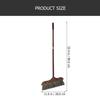 COLLBATH Heavy Duty Kitchen Broom with Long Handle Household Cleaning Brush with Soft Beveled Bristles for Pet Hair and Dust Removal Compact for Easy Storage and Wall Hanging view 4