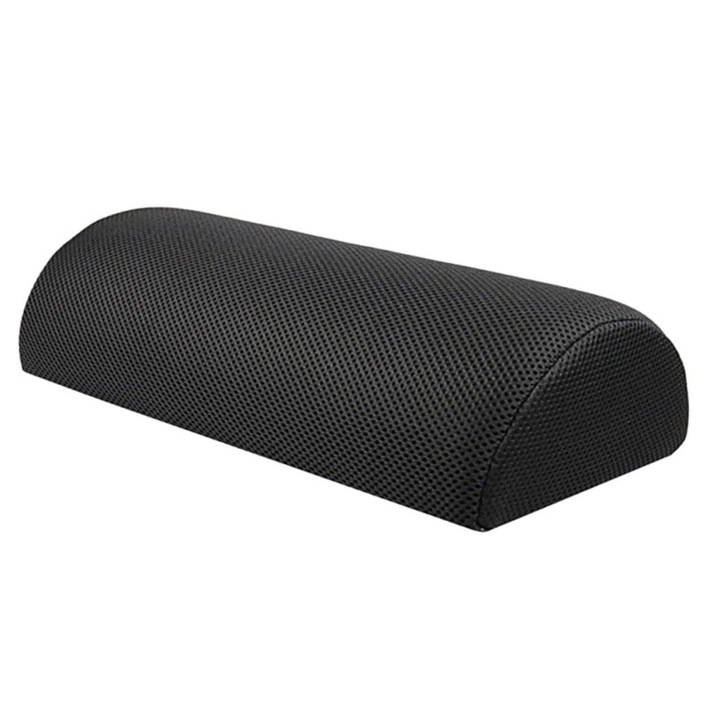 TOGEVAL Semi Circular Leg Pillow Footrest Pad with Grade Foam Portable Office Break Mat and Foot Massage Clip Mat for Home Dorm and School Use Non-Slip Washable Cushion for Leg