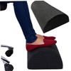 TOGEVAL Semi Circular Leg Pillow Footrest Pad with Grade Foam Portable Office Break Mat and Foot Massage Clip Mat for Home Dorm and School Use Non-Slip Washable Cushion for Leg view 3