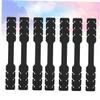 Didiseaon 10pcs Ear Rear Mask Hook Adjustable Plastic Ear Protective Mask Hanger Extension Strap Black Accessories for Daily Use view 2