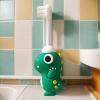 Dinosaur Kids Toothbrush - Toddler Training Brush, Compact Head, Ergonomic Grip, Colorful Dinosaur Theme | Soft Toothbrush for Kids, Boys, Girls, Preschool Children, Home Brushing, Early dentals Care view 3