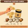 Stofinity Emotional Support Coffee Jar With 60 Affirmation Cards, Cute Coffee Lover Gifts For Women And Men, Funny Birthday Gifts For Best Friend, Girlfriend, Coworkers view 3