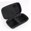 CLISPEED Portable Shockproof Eva Thermometer Storage Case with Classic Zipper Design, Sturdy Pu Material Travel Protector Bag for Medicine and Temperature Device Storage Black view 2