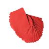 100Pcs Confection Foil Wrappers 3x3 Inch | 7 Colors Aluminum Foil for Chocolates/Sweets/Desserts | Food - Grade Food Safe Wrappers for Homemade Confection Making (Red) view 2