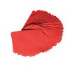 100Pcs Confection Foil Wrappers 3x3 Inch | 7 Colors Aluminum Foil for Chocolates/Sweets/Desserts | Food - Grade Food Safe Wrappers for Homemade Confection Making (Red) view 3