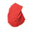 100Pcs Confection Foil Wrappers 3x3 Inch | 7 Colors Aluminum Foil for Chocolates/Sweets/Desserts | Food - Grade Food Safe Wrappers for Homemade Confection Making (Red) view 4