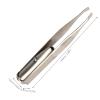 Anneome LED Light Eyebrow Clip Tweezers for Facial Hair Women Brow Tweezers Precision LED Lamp for Eyelash Remover view 2