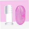 NULYLU 9pcs Finger Toothbrush with Storage Box Silicone Oral Massager and Teeth Cleaner for Newborns Years Double-Sided Soft Bristles and Gentle Gum Massage Ergonomic Design in view 3