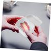 COLLBATH Portable Denture Box for Retainer and False Teeth Lightweight Convenient Storage Case for Orthodontic Fixator Compact Soak Container for Travel and Daily Use Elegant White Design view 4