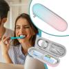 Toothbrush Travel Case,Storage Case for Electric Toothbrush - Portable Container for Hygiene Adults Teeth Health Clean Household Travel view 2