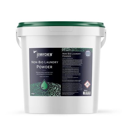 10KG Non-Bio Washing Powder Professional Laundry Detergent Suitable for Sensitive Skin Bulk Buy Family Size Powerful Stain Removal Ideal for Commercial or Home Use