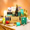 Dairy Free Hamper with Truffles & Hot Chocolate Set, Wicker Sharing Family Hamper, Thinking of You Gift Hamper for Her by EDEN & CO - Plus 2 Prosecco view 2