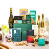 Gluten Free Hamper with Truffles & Hot Chocolate Set, Perfect Family Hamper for Sharing, Fathers Day Gift Hamper for Dad by EDEN & CO - Plus 2 Prosecco