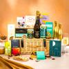Gluten Free Hamper with Truffles & Hot Chocolate Set, Wicker Sharing Family Hamper, Fathers Day Gift Hamper for Dad by EDEN & CO - Plus 2 Prosecco view 2