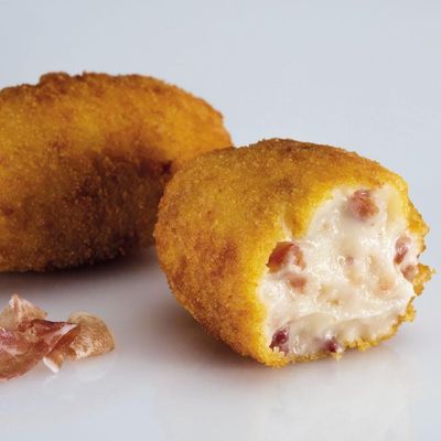 Serrano Ham Croquettes 1kg Frozen | Authentic Spanish Croquetas de Jamn | Traditional Tapas Snacks | Gourmet Party Appetizers | Classic Taste of Spain
