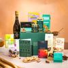 Vegan Hamper with Truffles & Hot Chocolate Set, Perfect Family Hamper for Sharing, Thinking of You Gift Hamper for Her by EDEN & CO view 2