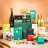 Vegan Hamper with Truffles & Hot Chocolate Set, Perfect Family Hamper for Sharing, Thinking of You Gift Hamper for Her by EDEN & CO - Plus 2 Prosecco view 2