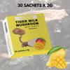 Lignosus Tiger Milk Mushroom Mango Flavour Natural Instant Powder made from Yoghurt and Mushrooms 30 Sachets Ideal for Drinks, Smoothies & Desserts view 4