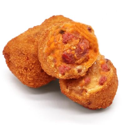 Spanish Chorizo Croquettes 1kg Frozen | Authentic Croquetas de Chorizo | Ready to Cook Tapas Appetizers | Party Food Snacks