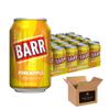 Barr & IRN-BRU & BOTTLES - No Sugar Fizzy Drink Soft Drink Cans Variety Flavours Zero Sugar Carbonated Drinks (BARR Cans - 24 x 330ml, Pineapple No Sugar) view 1