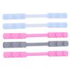 VICASKY 5pcs Silicone Earmuffs for Mask Comfort Reusable Adjustable Mask Hook and Extention Hook for Long-Term Wearers Random Color view 1