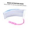 VICASKY 5pcs Silicone Earmuffs for Mask Comfort Reusable Adjustable Mask Hook and Extention Hook for Long-Term Wearers Random Color view 4