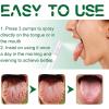 Tongue Repair Spray,Instant Dry Mouth Spray, Sore Tongue Relief,Moisturising Tongue Treatment and Fresh Breath,Fast Acting Mint Breath Spray for Adults (2pcs) view 3