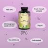Vegavero OPC Grape Seed Extract 30:1 | High Strength from French Grapes | Standardised for OPC by HPLC | Lab Tested | NO Additives | Vegan | 240 Capsules view 2